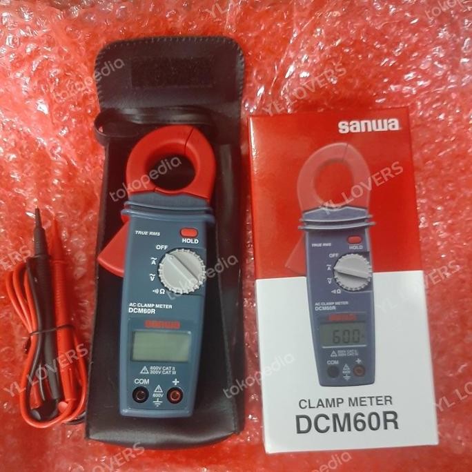 TERBARU - Sanwa DCM 60R/Tang ampere Sanwa DCM 60 R/Clamp Ampere Sanwa