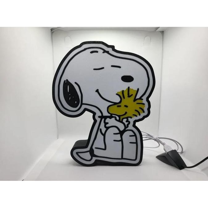 Lampu Hias Snoopy Lampu Tidur Snoopy Lampu Dekorasi Display, Lampu Dinding, Lampu Meja Snoopy Pakai 