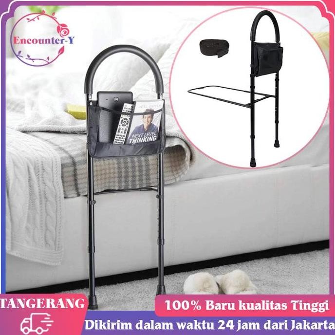Bed Assist Rail Adjustable Pegangan Tempat Tidur Safety Bed Rail