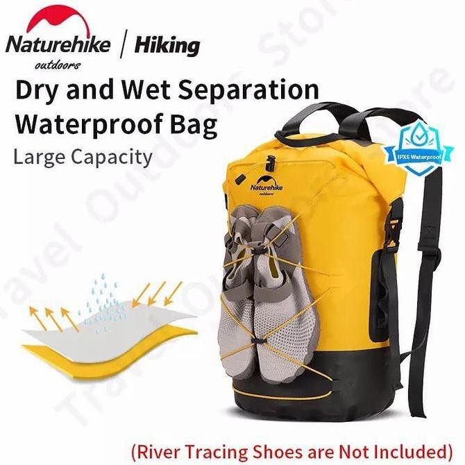 Drybag Naturehike Nh21Fsb04 Tas Backpack Waterproof Original