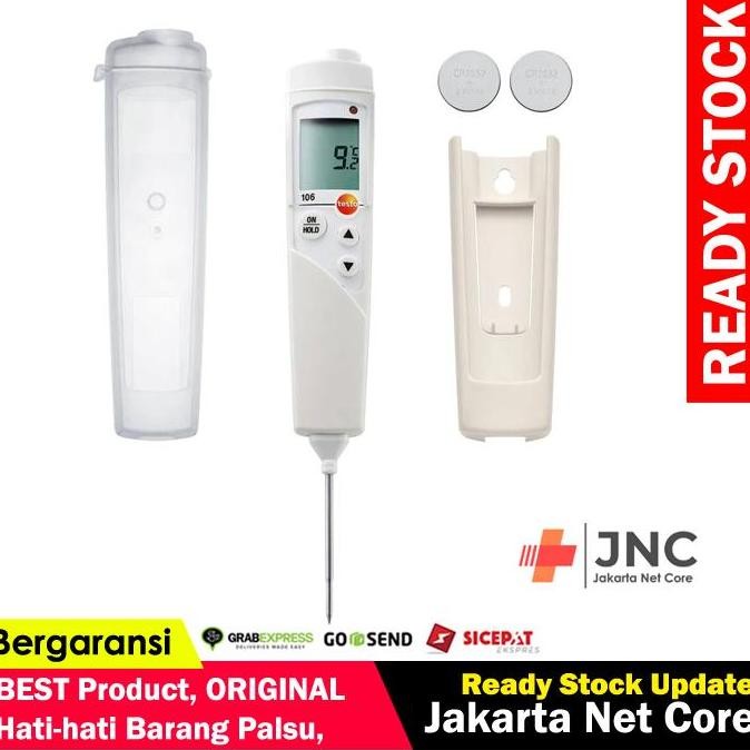 ORIGINAL TESTO 106 SET FOOD CORE THERMOMETER WITH TOP SAFE ORIGINAL DAN TERPERCAYA