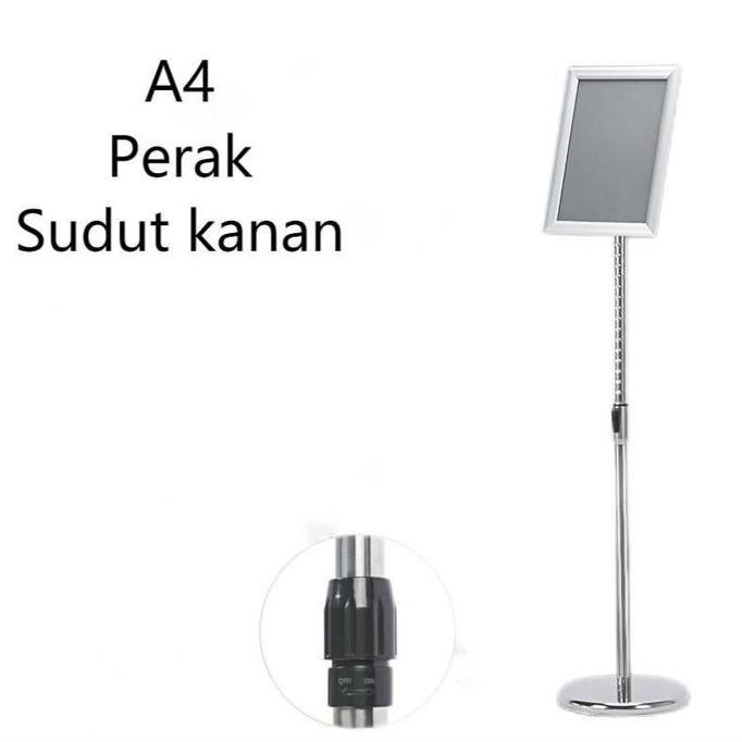 

A4/A3 Standing Frame Adjustable Standing Sign Frame Stainless Standing Welcome Sign Standing Display Floor Stand
