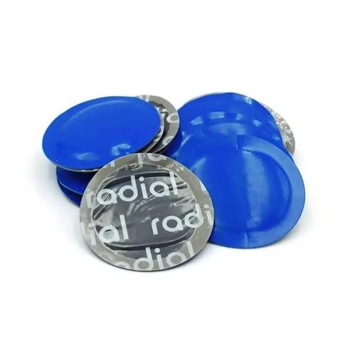 200Pcs Tiptop Tambal Ban 32Mm Karet Tambal Ban Tiptop Tire Patch Karet Tambal Ban Dalam Karet Tambal