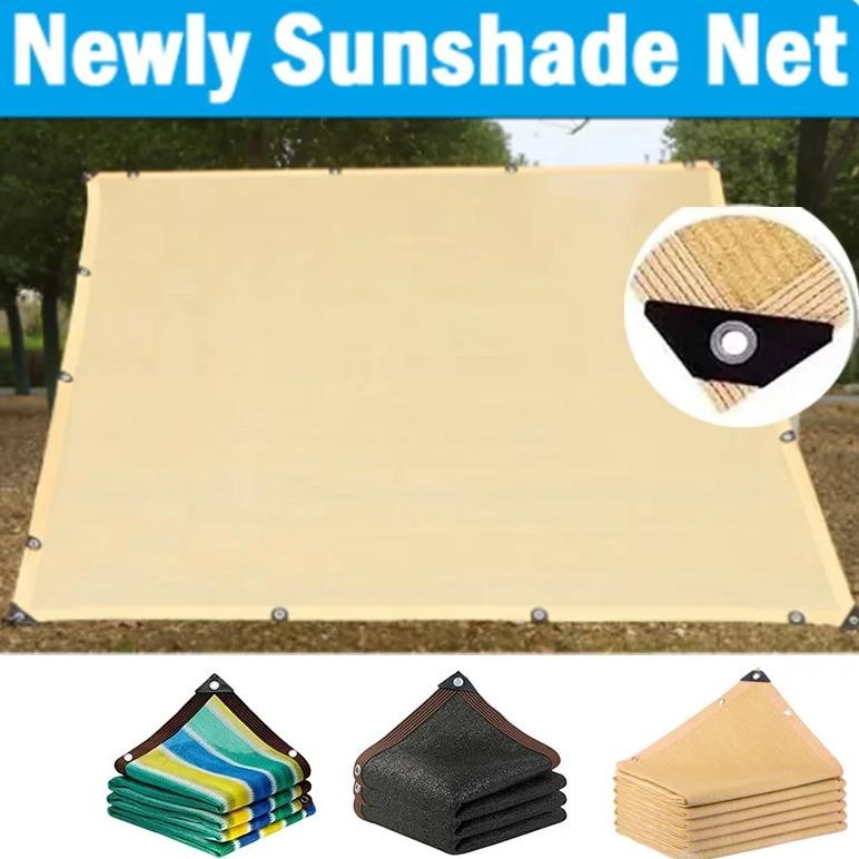 Outdoor Garden Sunshade Net Terrace Sunshade Camping Sunshade Uv Protection Hdpe Sunscreen Fabric Su