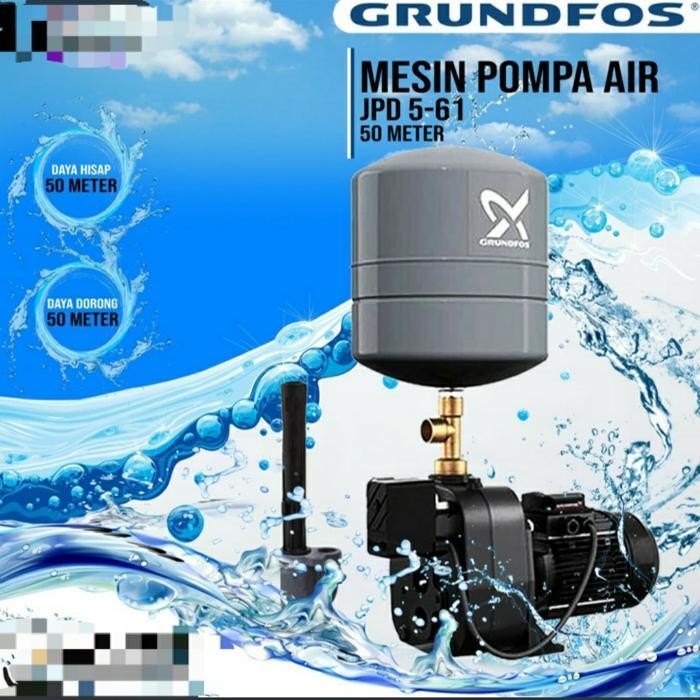 GFL pompa grundfos jetpump 500 watt / grundfos jpd 5 61 / pompa grundfos