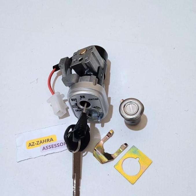 DF360>> Kunci kontak Set Motor Beat Karbu/Lama Plus Kunci Jok Accessories Karbu