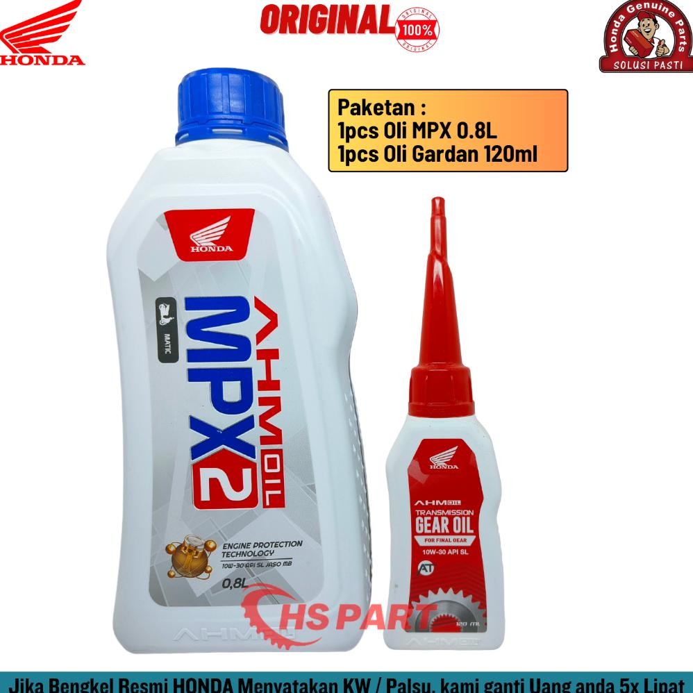 Termurah Oli Mpx2 Original 100% Ahm Metic Plus Oli Gardan Sale