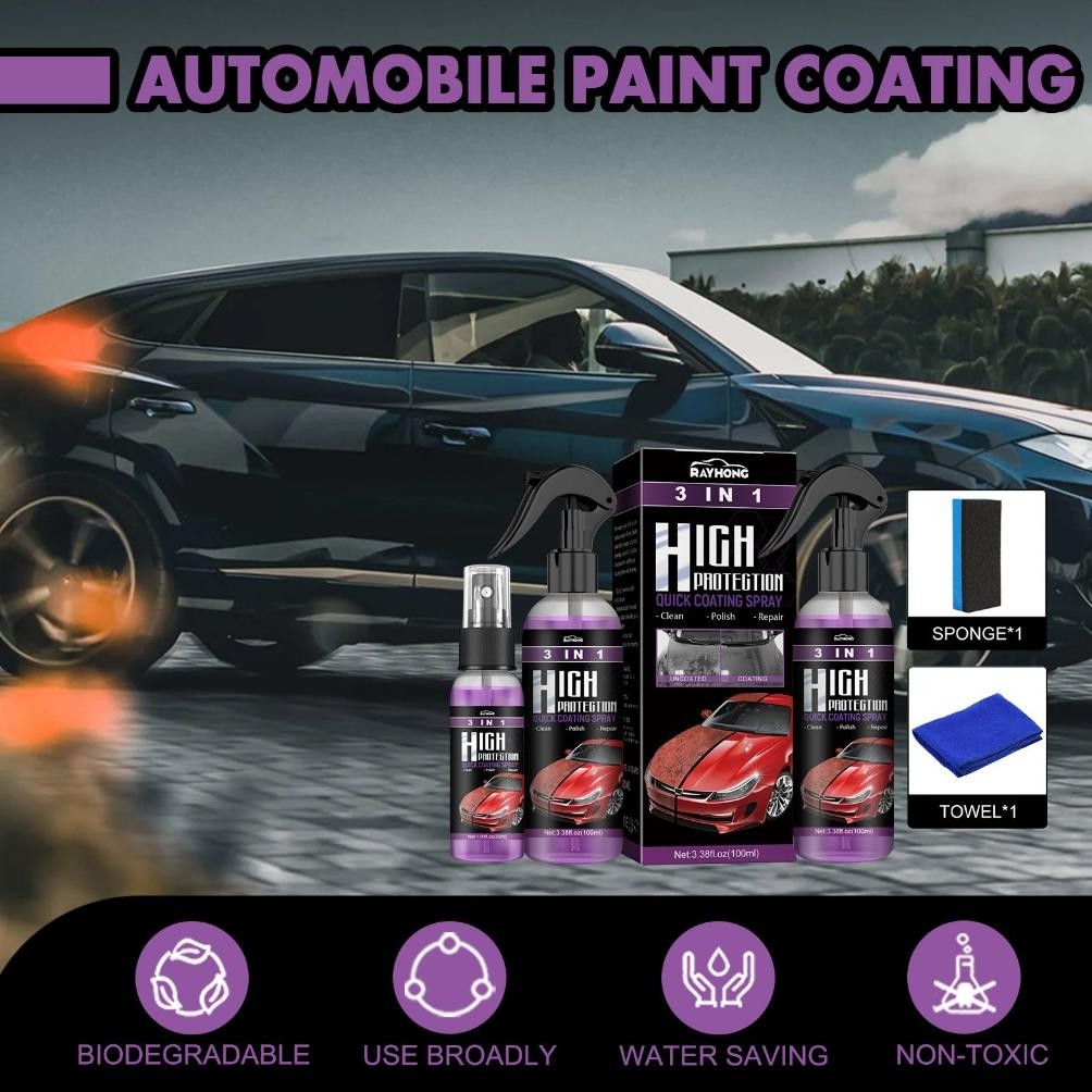 Terbaru Pengkilap Body Motor Mobil / Nano Coating Anti Gores Poles Coating & Sealant Mobil Viral