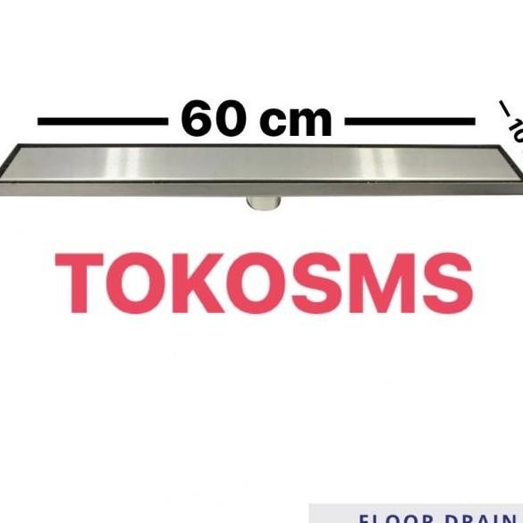 Floor Drain Panjang 60 Cm Anti Bau Smart Drain Anti Kecoa El Toto