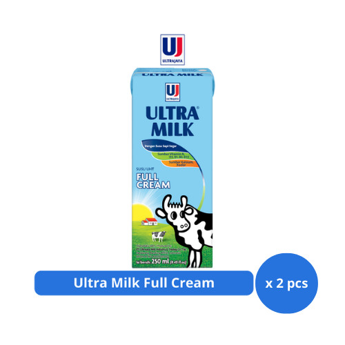 

Ultra Milk Full Cream 250ml x 2 pcs
