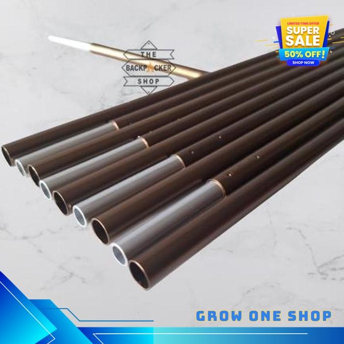 FRAME ALLOY UKURAN 9,5MM - 11MM TIANG FRAME TENDA CAMPING FREE ONGKIR 