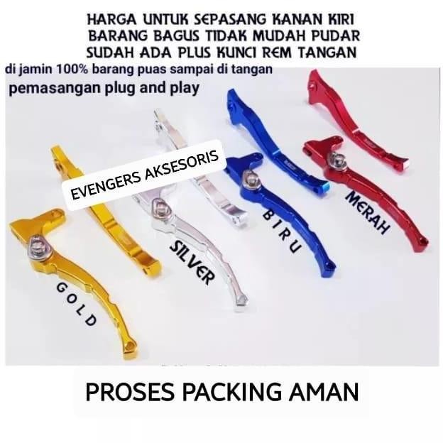 DF320>> HANDLE REM/HANDLE BRAKE VARIASI MOTOR XEON GT/XEON RC/MIO FINO FI DLL