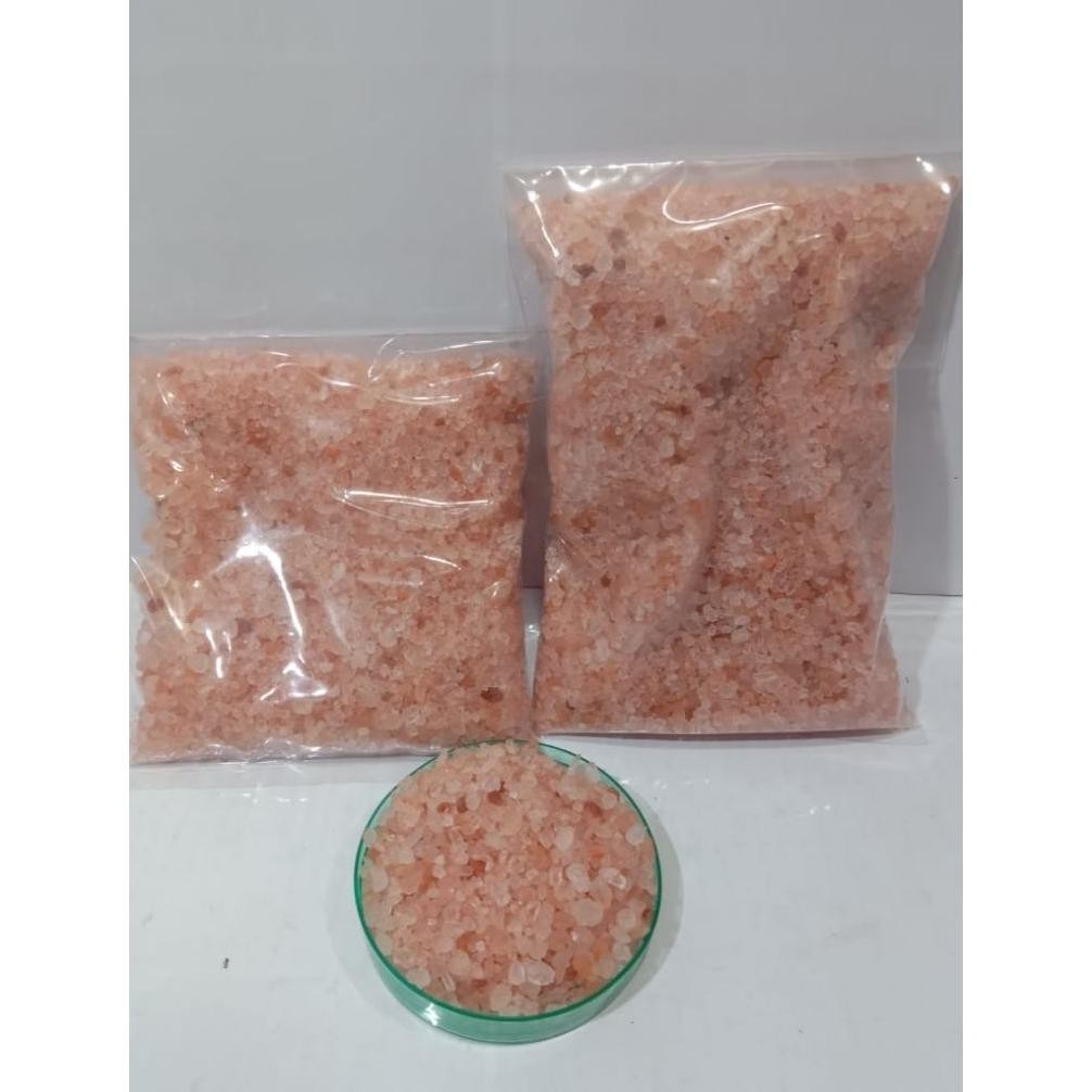 

(Terbaru) pink salt Garam Himalaya ( kasar ) 1kg (Terlaris)