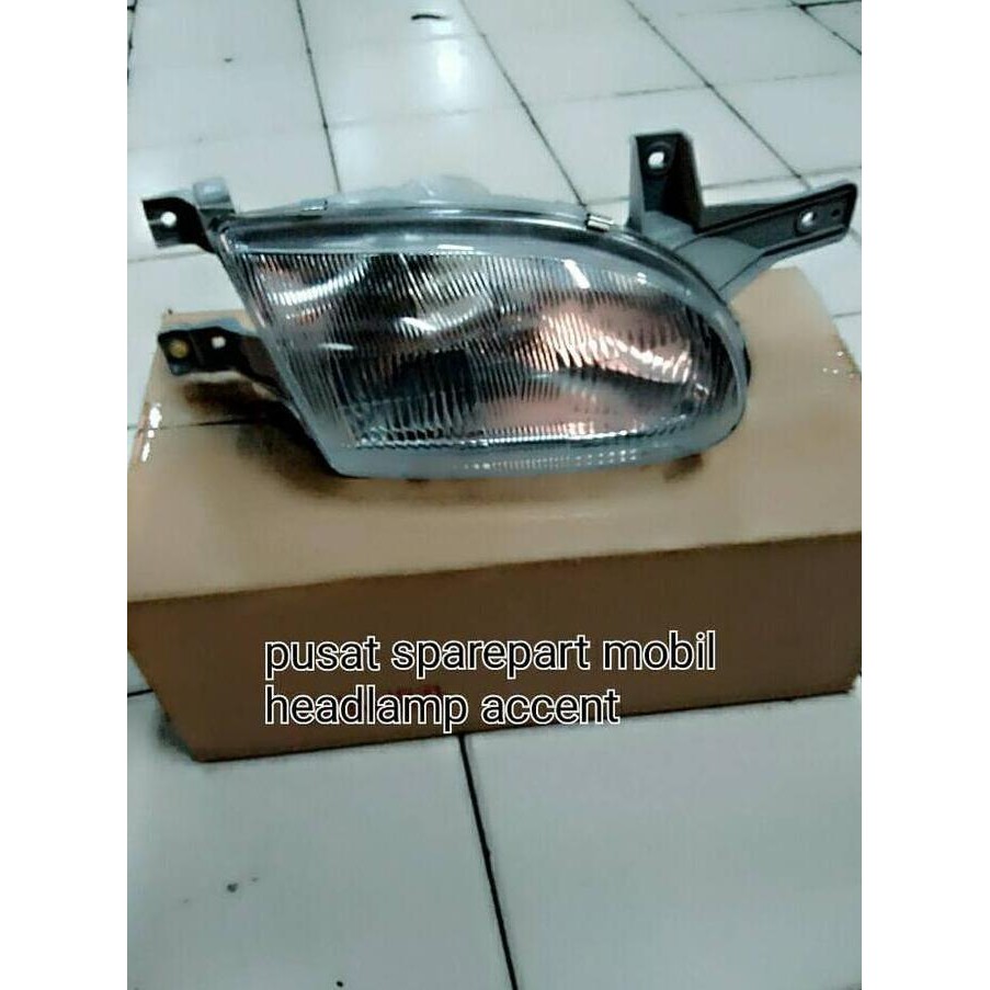 N Lampu Depan Hyundai Accent Headlamp Hyundai Accent Lamlu Besar Accent