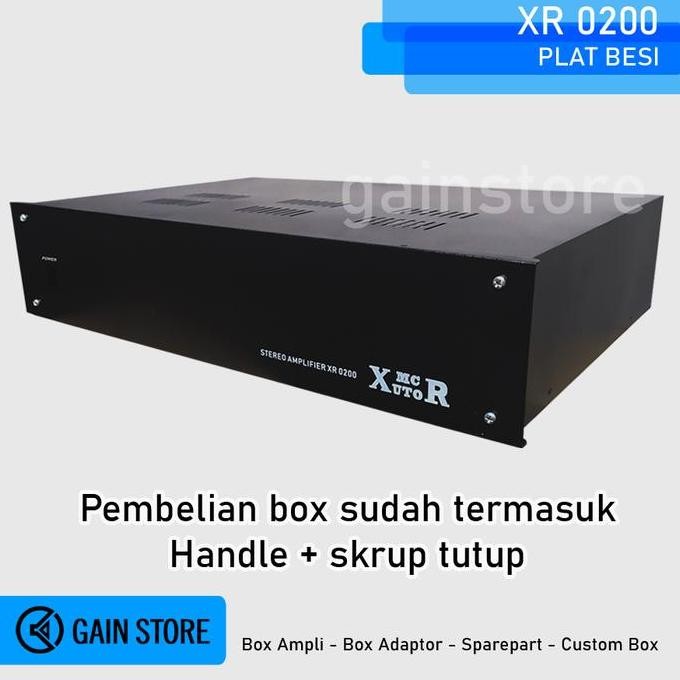 Promo Box Ampli Amplifier Power Xr 0200 Polos/Usb