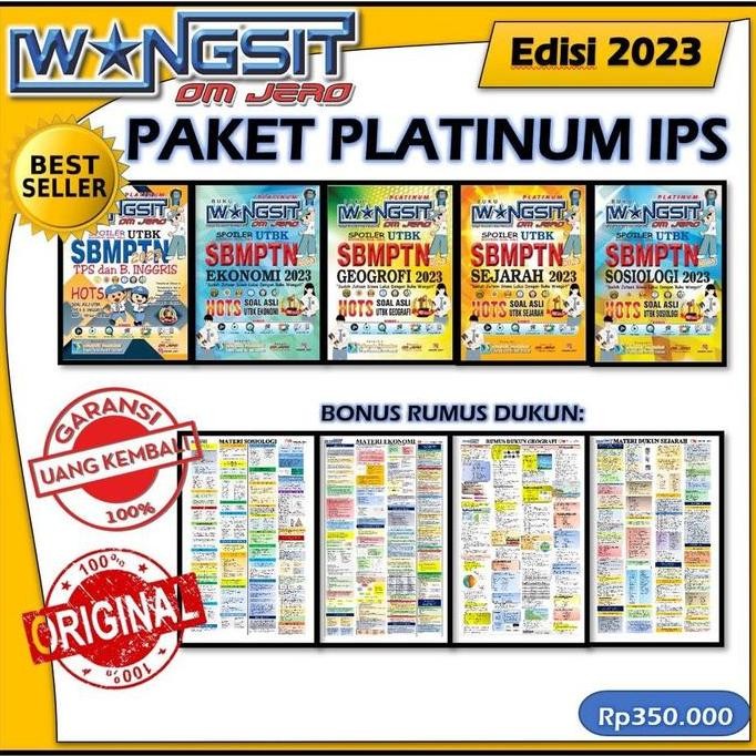 Wangsit Platinum Ips | Spoiler Snbt | Bonus Rumus [Harga Special] | Pa