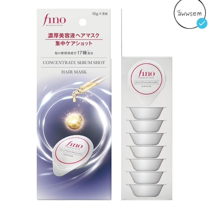 Fino Touch Damaged Hair Thi Serum Hair Mask Intensive Care Shot