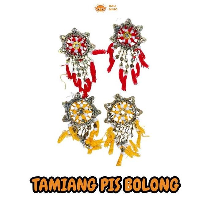 """] Tamiang Pis Bolong Harga 1 pcs - Capah Tamiang Pis Bolong - Gantungan Pis Bolong Bali - Pajanga