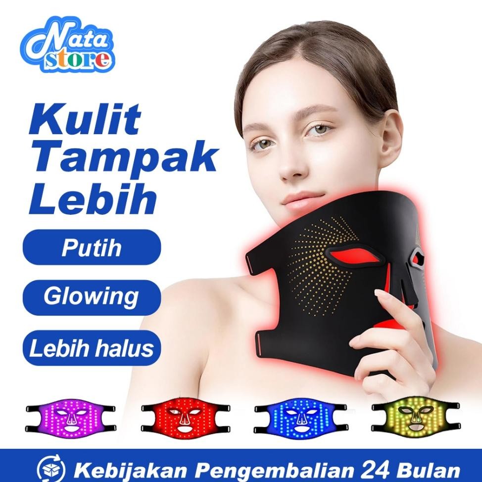 Nata Daily Use Masker Wajah Sinar Inframerah Led Infrared Silicone Masker