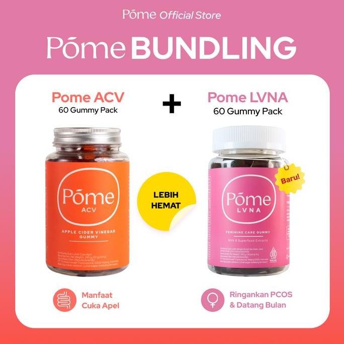 

POME BUNDLING (Pome ACV 1 Botol & Pome LVNA 1 Botol) - Lebih Hemat!