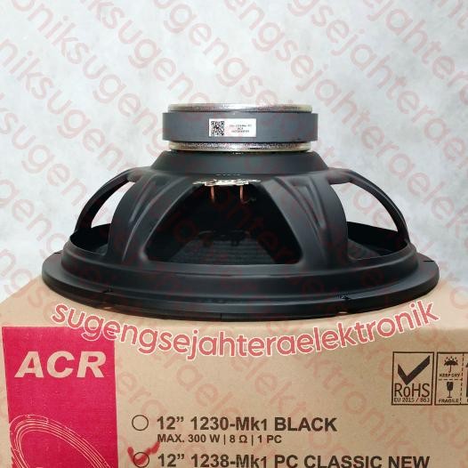 Azq-16 Dh-68 Rt-4 Speaker 12 Inch 1238 Mk 1 Pc Acr Clasic Original Berkualitas Azq-16