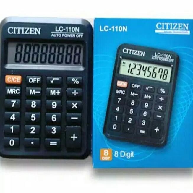 

Hj-43 Asd-86 Ox04 Kalkulator 8 Digit Saku . Lc-110N / Pocket Calculator Lc110N Sale Hj-43