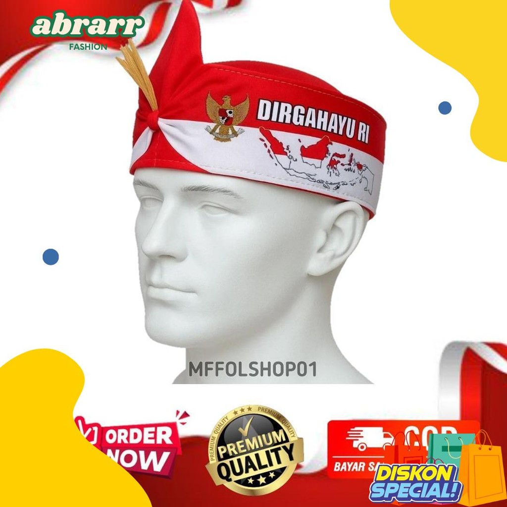 Ikat Kepala/Bando Merah Putih 17 Agustus