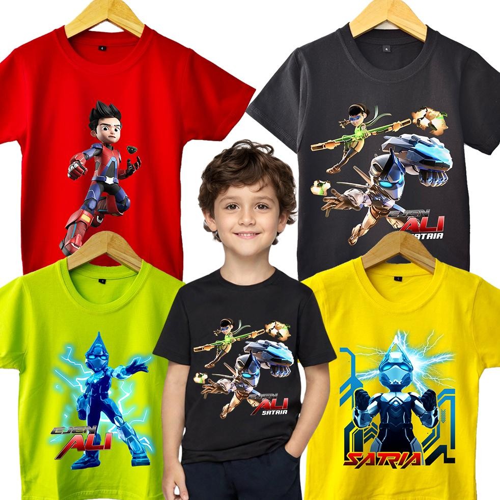 Diskon Kaos Anak Laki Laki Ejen Ali Termurah