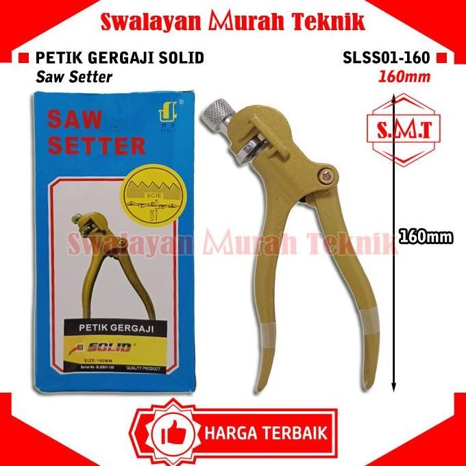 :::::::] SOLID Tang Siwar Petik Gergaji 160mm Siwalan Graji Gorok