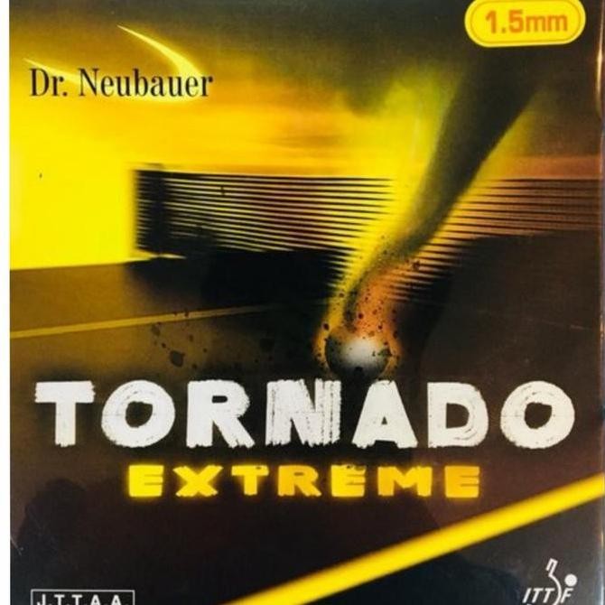 BEBAS ONGKIR - Dr. Neubauer TORNADO EXTREME karet pingpong bintik serang/pendek