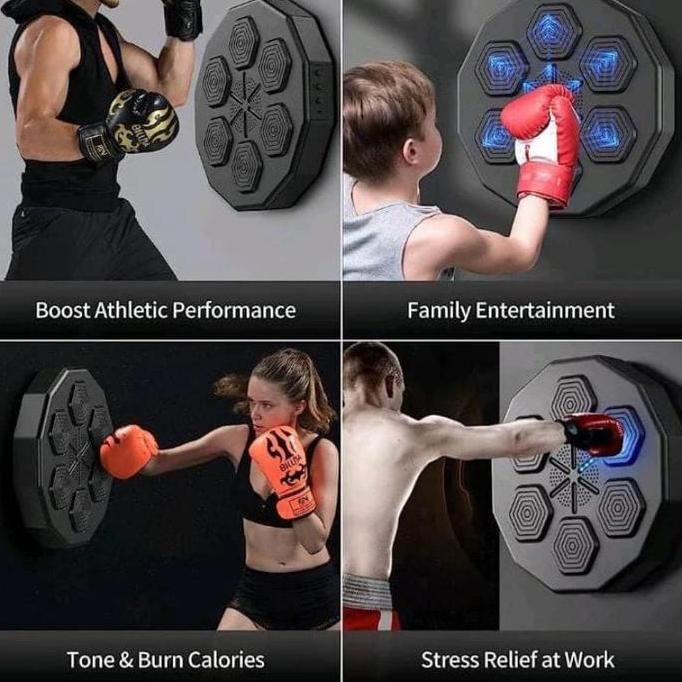 Boxing elektrik boxing musik machine boxing tinju music dinding