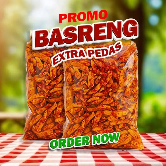 

BASRENG ORIGINAL XTRA PEDAS DAUN JERUK MURAH MIX 20RB Cemilan Sultan Sajodo Ngabret Gurih Krispi COD