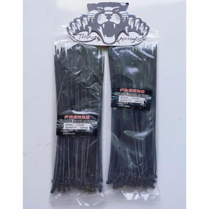 

DB37>> CABEL TIES 2,5 x 200mm hitam