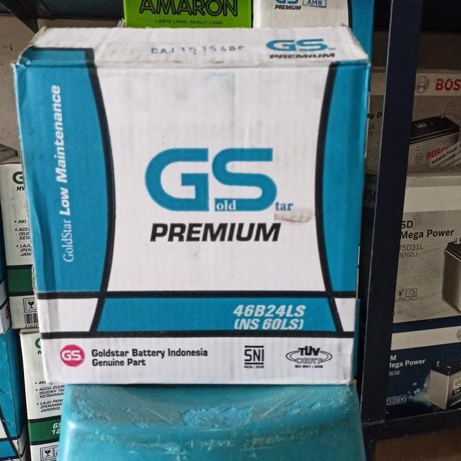 Aki Vios/Aki Yaris/Aki CRV/ GS Premium NS60LS/ GS NS 60 LS Goldstar Original