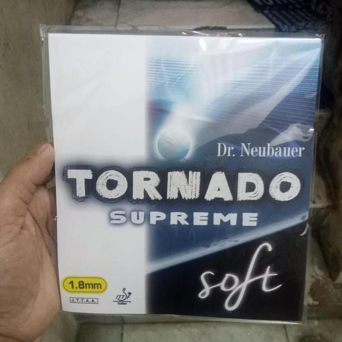 TERMURAH - KARET BET TENIS MEJA BINTIK DR NEUBAUER TORNADO SUPREME SOFT ORIGINAL