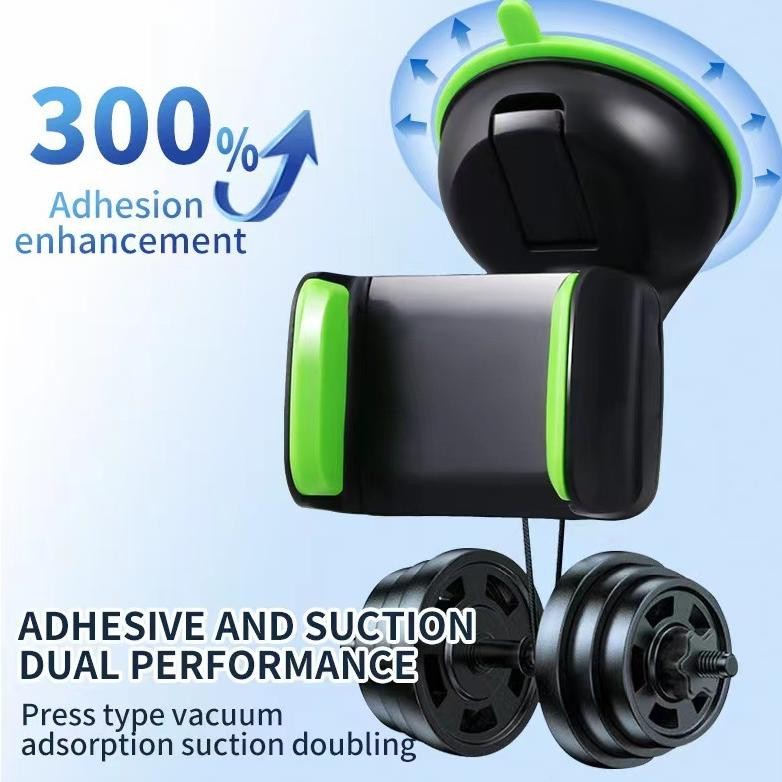 Kekinian - Dudukan Hp di mobil Dashboard Car Phone Holder Mobil Untuk Dashboard Kaca Meja Lemari ,,