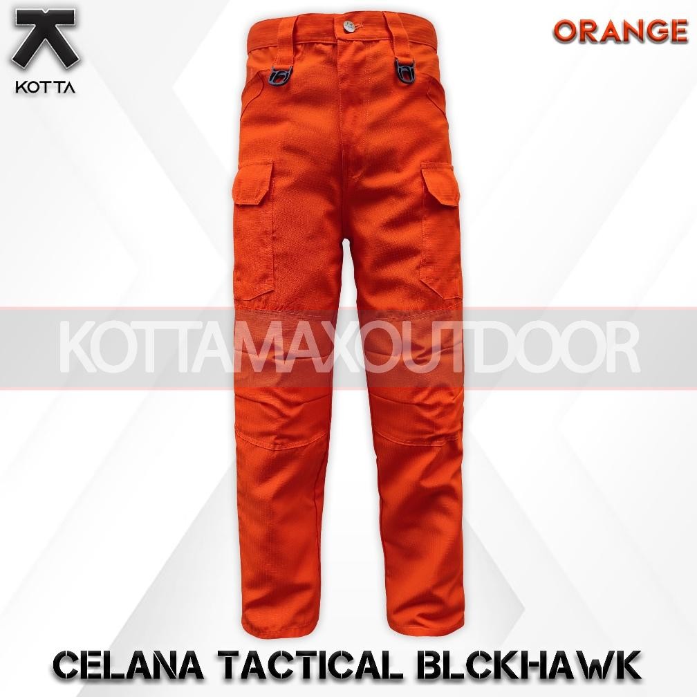 New - CELANA PANJANG TACTICAL OUTDOOR ORANYE ORANGE OREN BPBD BASARNAS TIM SAR LAPANGAN ..