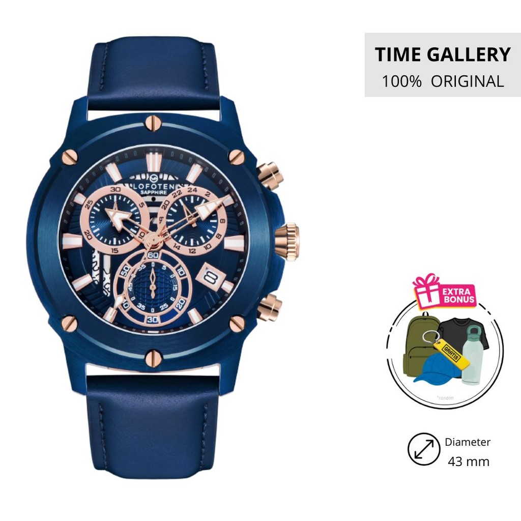 Jam tangan original lofoten ori f-6516mc bl5 f6516mcbl5 f 6516 mcbl5 f6516 m mc bl5
