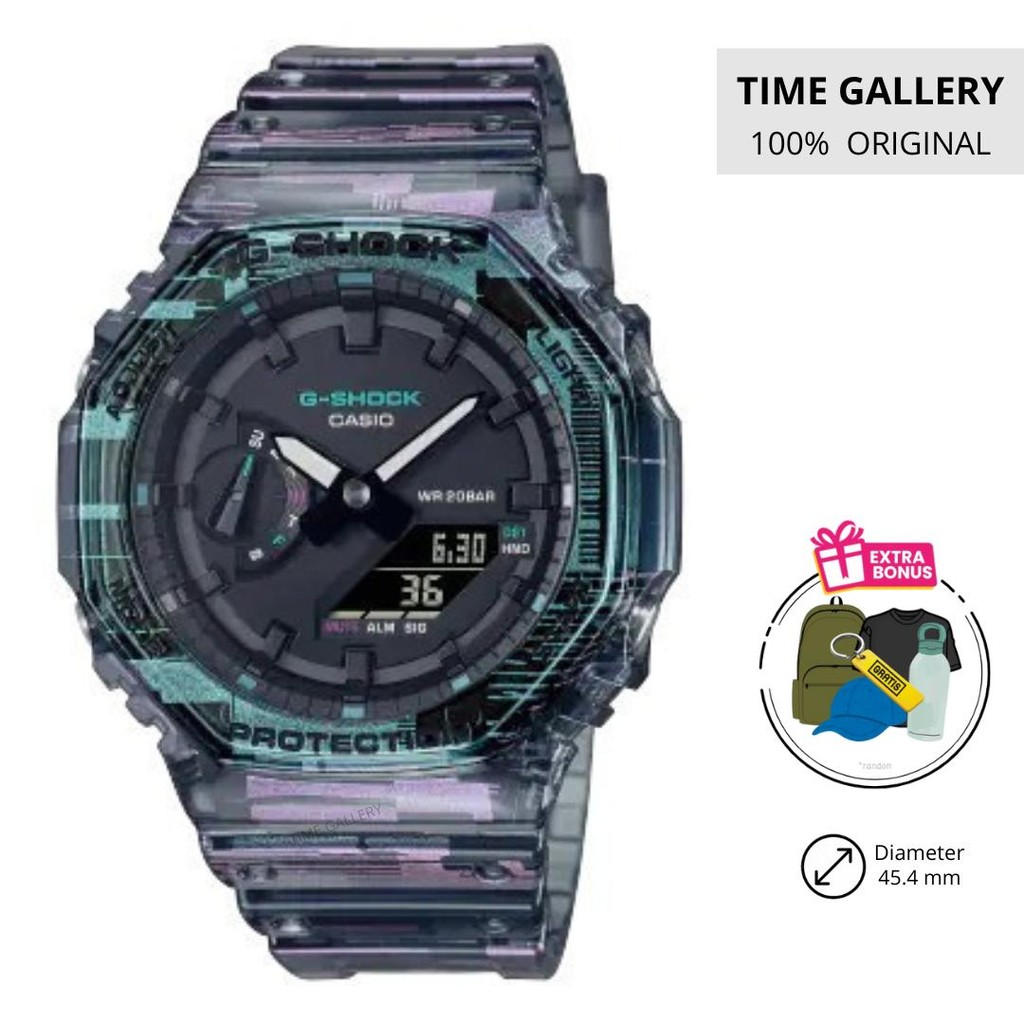 Jam Tangan 100% Original Casio Ori G-Shock ga-2100nn-1adr ga2100nn 1a 1 2100 2100n