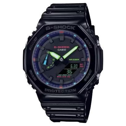 Jam Tangan 100% Original Casio Ori G-Shock ga-2100rgb-1adr ga2100rgb1adr ga2100rgb 1a 1 2100