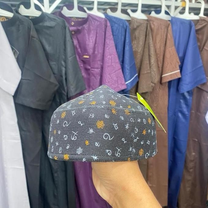 TERLARIS KOPIAH/PECI AL WAFA ORIGINAL A5 Kopiah Peci Nyaman Tebal Dewasa Putih Model Modern Untuk Ac