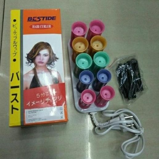 Terbaru! Hot Roll/Hair Curler Isi 10 Bestide