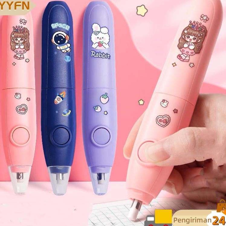 

Penghapus Pensil Otomatis Electric Pencil Eraser Penghapus Pensil Elektrik