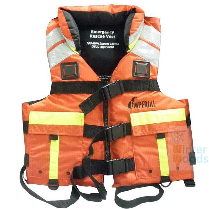 Life Jacket / Pelampung Imperial - Uscg Approved - Solas Reflective
