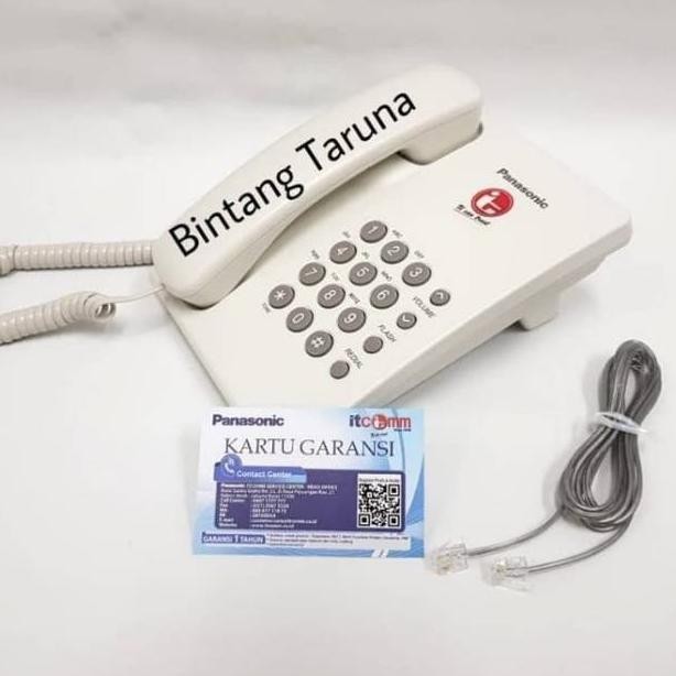 telepon panasonic kx-ts505 pesawat telepon panasonic kx-ts505 (putih)