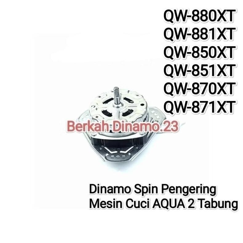 dinamo pengering mesin cuci aqua qw-880xt / qw 880xt qw-881xt qw-850xt qw-851xt qw-870xt qw-871xt me