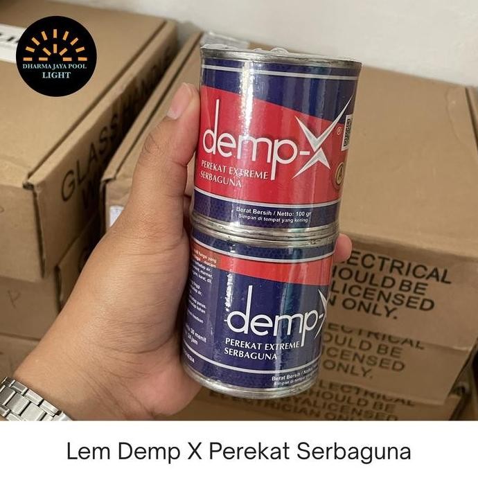 

Produk Terbaik] Lem Demp X Perekat Serbaguna 200gr