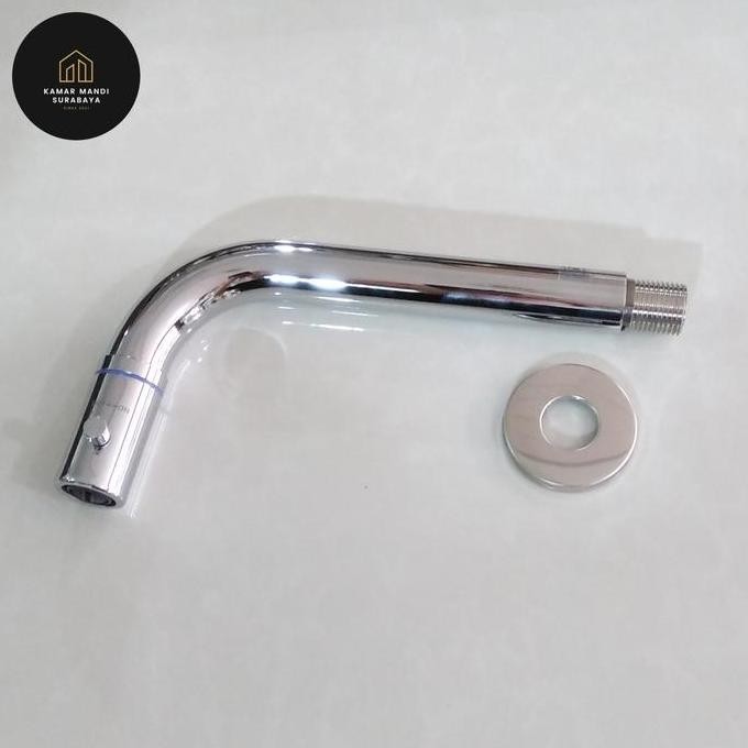 Kran Wudhu Tembok Panjang 20 cm