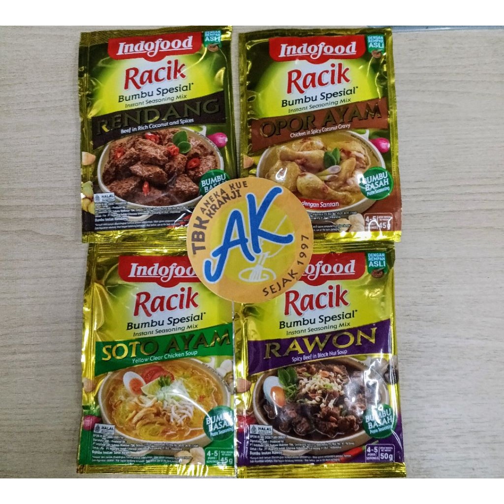 Bumbu racik Indofood /Indofood bumbu racik special instan seasoning bumbu racik bumbu basah