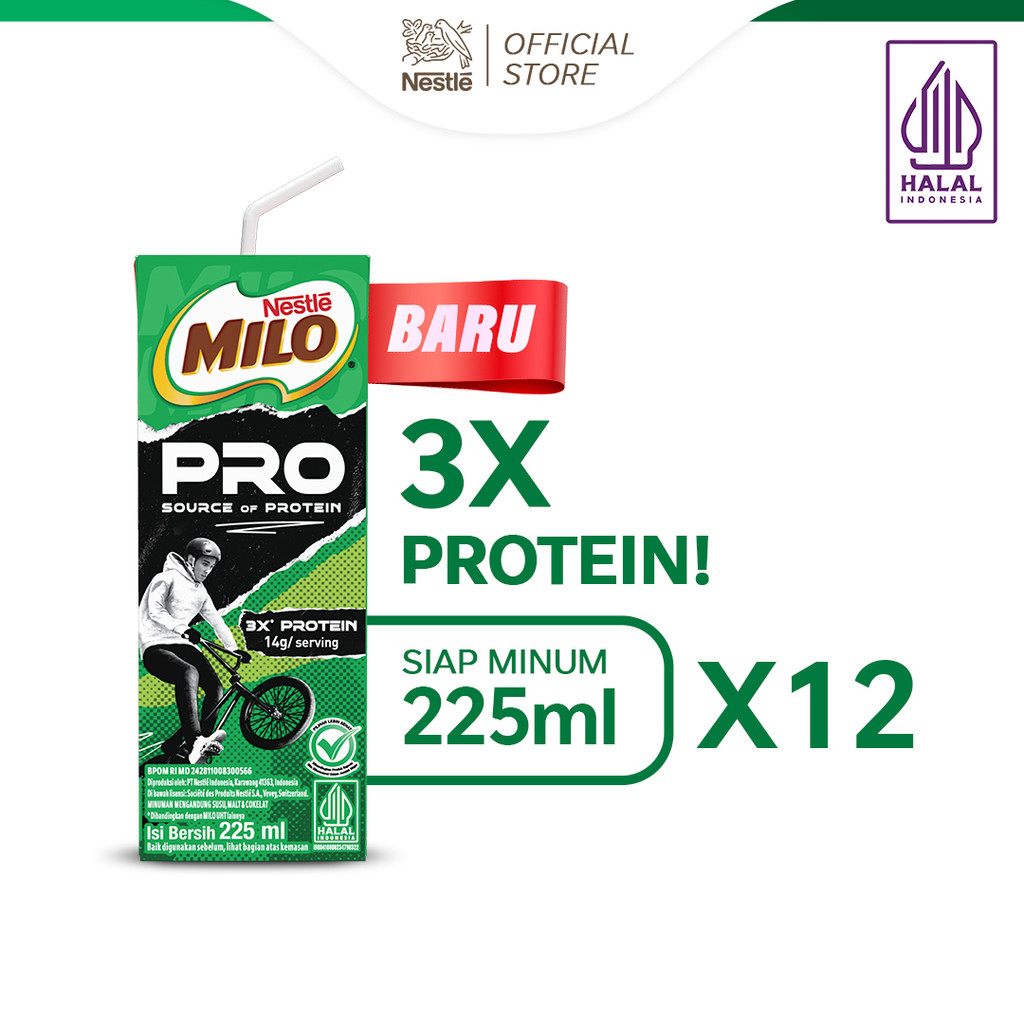 

MILO PROTEIN UHT 225ml x 12